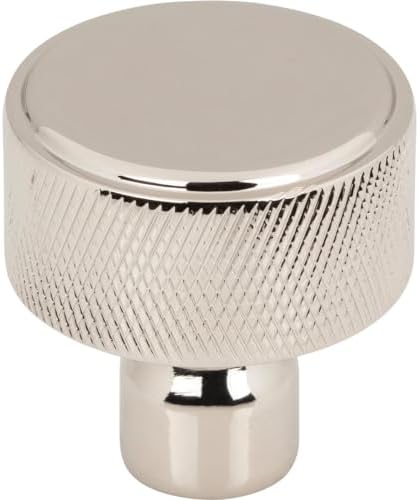 Top Knobs Garrison Knob 1 14 Inch Polished Nickel Premium Quality Durable Kitchen or Bathroom Cabinetry Accessory