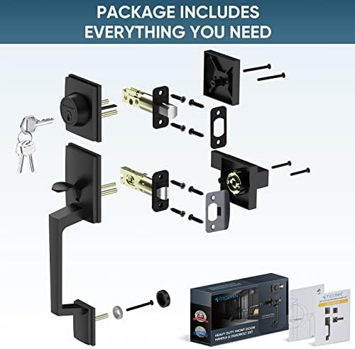 TIconn Heavy Duty Door Handle Set