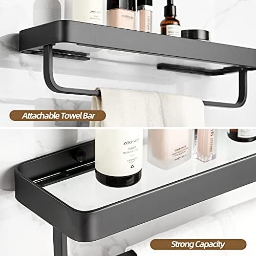 VOLPONE Modern Tempered Glass Vanity Shelf