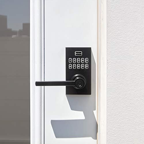 Kwikset SmartCode 917 Smart Entry Keypad for Door Locks Matte Black