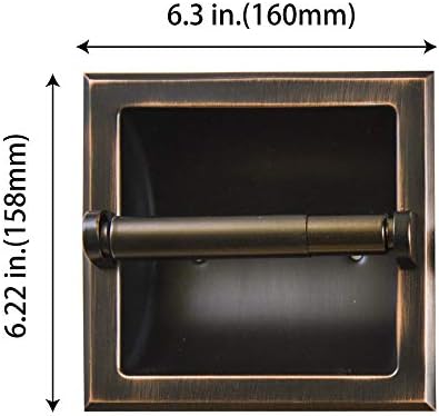 convince me to choose this Sento Recessed Oil-Rubbed Bronze Toilet Paper Holder