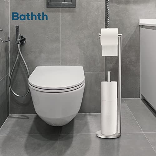 Bathth Toilet Paper Holder Stand