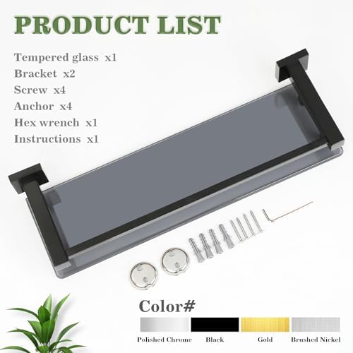 Alise Small Bathroom Wall Shelf