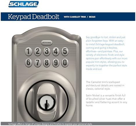 Convenient Keyless Entry Keypad
