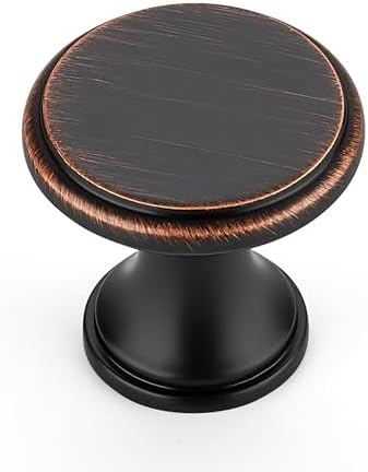 Ravinte Oil Rubbed Bronze Kitchen Cabinet Knobs Set of 10
