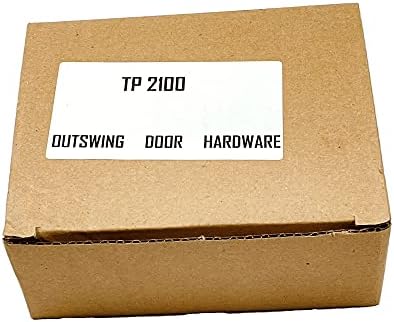 Waterproof Partition Door Hinges for Outswing Toilets Durable Chrome-Zinc Door Swing Set