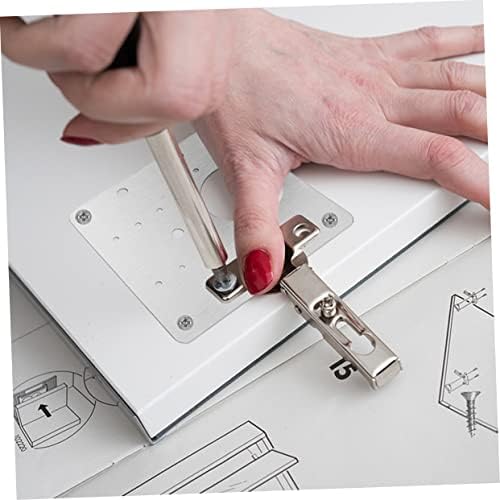 Gadpiparty 4pc Hinge Repair Plate Set