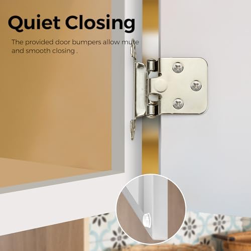 Sturdy Semi-Concealed Cabinet Hinges