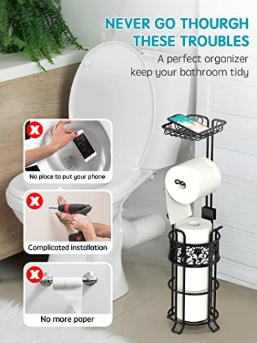 Jumbo Toilet Paper Holder Dispenser