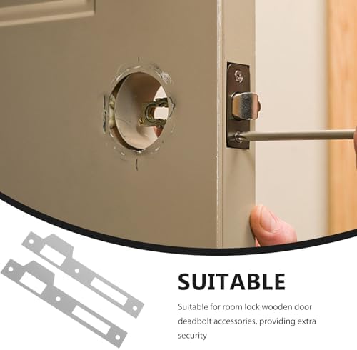 Artificial Better - Door Groove Repair Security Strike Plate Set