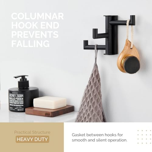 Angle Simple Swivel Towel Hook