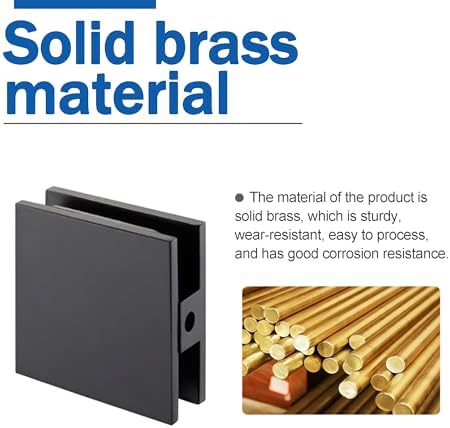 Highest Quality Brass Glass Clamp