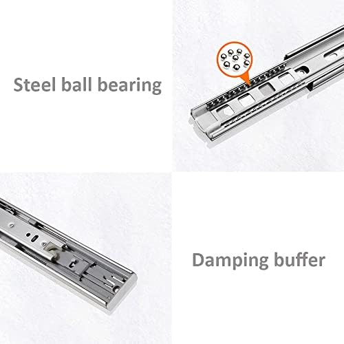 FAFACAI Stainless Steel Drawer Slide Rail