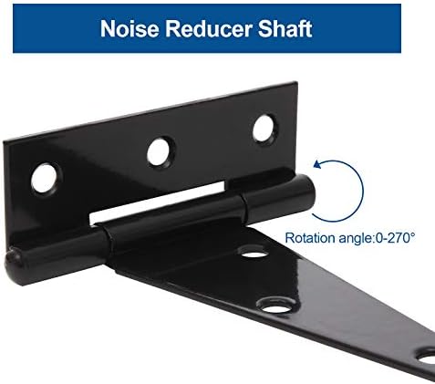 10-Pack 4 Inch Steel Hinges for sheds and gates