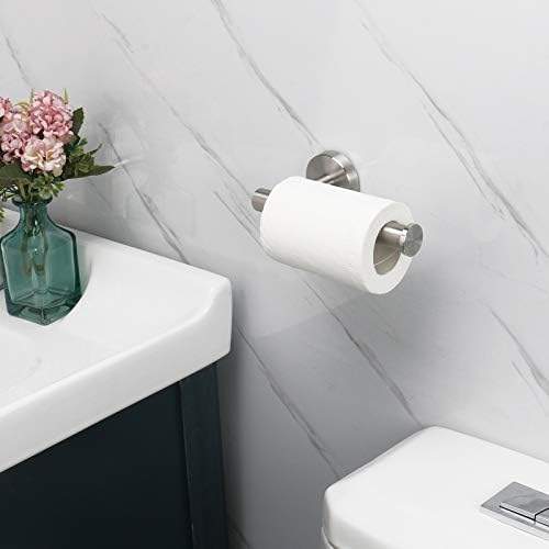 NearMoon Premium Stainless Steel Bath Holder 6-Inch Wall-Mounted Brushed Nickel
