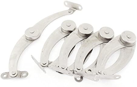 Furniture Hinge Stay - Metal Lid Support Set of 5
