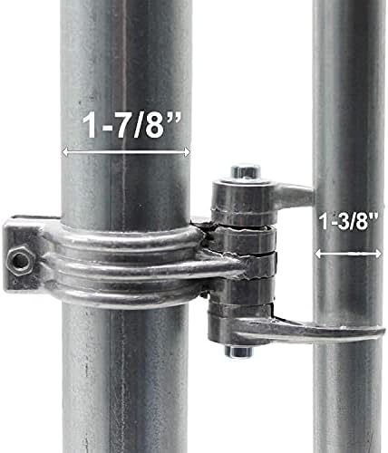Durable Rust-Proof Aluminum Gate Closer 2 x 1-38 Design