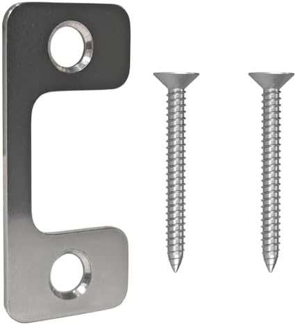 Solve Your Lock Struggles - TDPROMOTO Strike Plate for Exterior Doors
