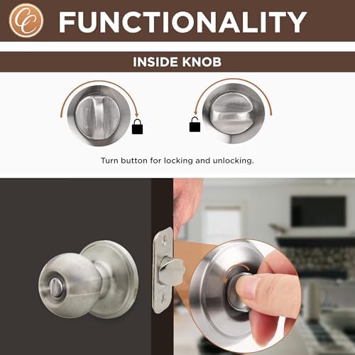 Copper Creek Privacy Ball Door Knob