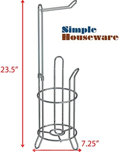 Durable Space-Saving Toilet Paper Holder
