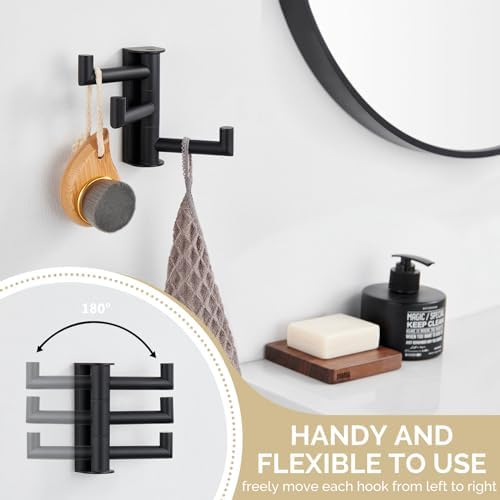 Angle Simple Swivel Towel Hook