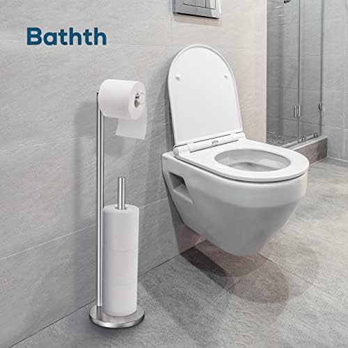 Bathth Toilet Paper Holder Stand