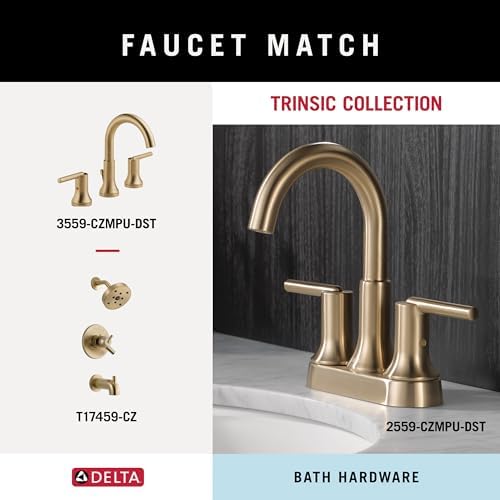 Delta 75935-CZ Trinsic Single Towel Hook Champagne Bronze