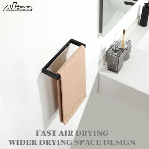 Sturdy 4-Sided Wall-Mounted Towel Holder 8 Inch stainless steel