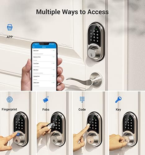 Veise Smart Lock Biometric Door Lock