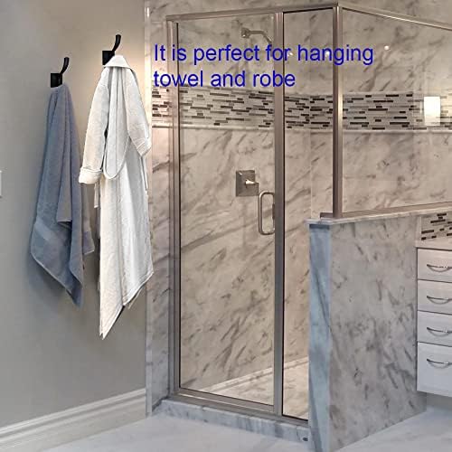 Stylish Towel Robe Hooks Durable Space-Saving for HomeUse