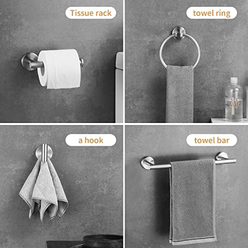 Hinmood Complete 10-Piece Bathroom Hardware Kit Durable Trends for Modern Bathrooms