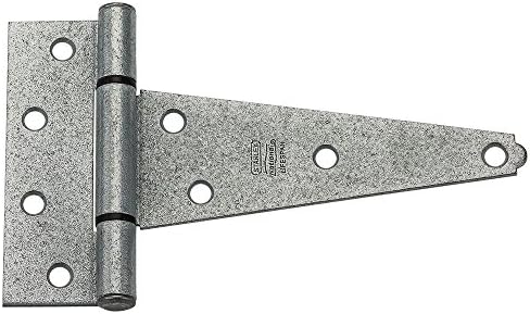 n129-452 v286 extra heavy hinges in galvanized 2 pack 6-inch national hardware
