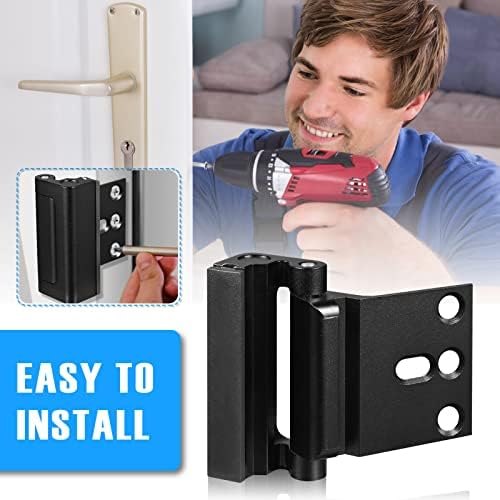 3-Pack Home Security Door Lock Set