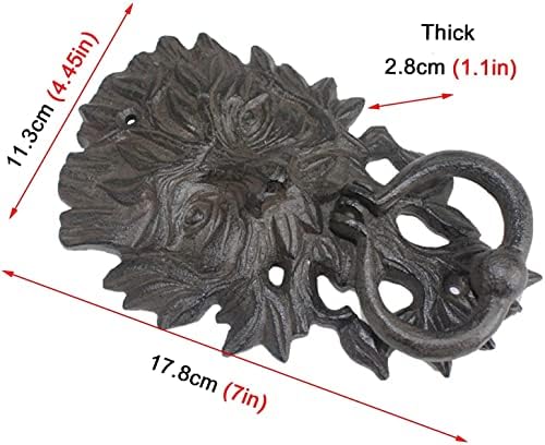 Vintage Iron Door Knocker Front Door Decor