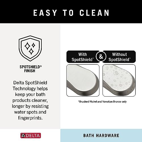 Delta Arvo SpotShield Square Towel Ring 1-Pack
