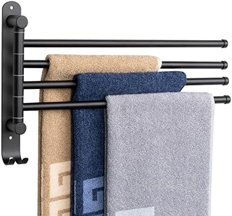NearMoon 4-Arm Swivel Towel Rack
