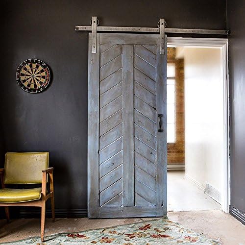 LIZAVOV1712Pack 65 Door Pulls for Barn garage or screen doors Black