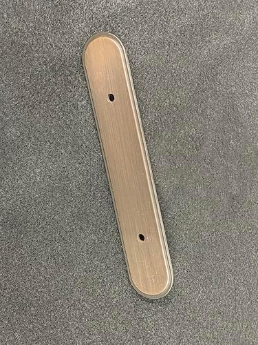 Lock-Down 3 in Oval Backplate Oil-Rubbed Bronze
