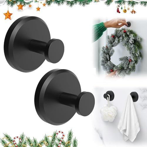 Sturdy Suction Cup Hooks for Towels Robes
