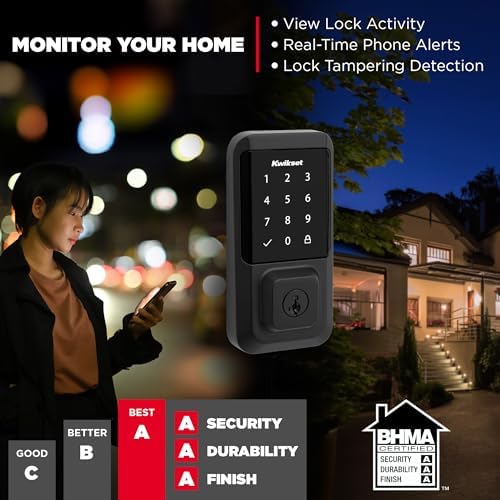 Kwikset Halo Wi-Fi Smart Door Lock Keyless Entry