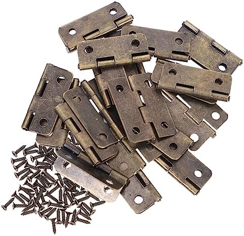 20-Piece Mini Hinge Coolers for Garages Cabinets Doors