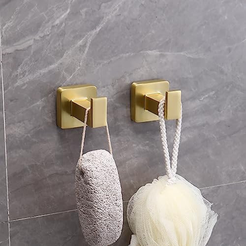 5-Piece Gold-Plated Hand Bathroom Towel Holder Set