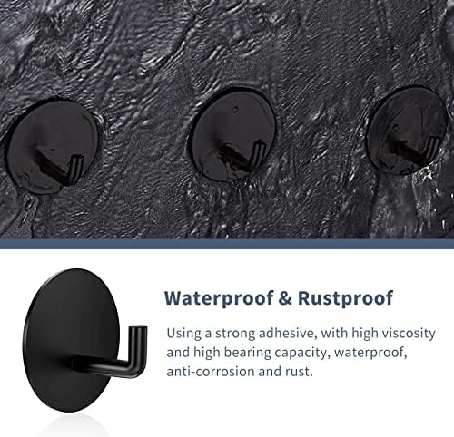 Sturdy shower hooks for the bathroom