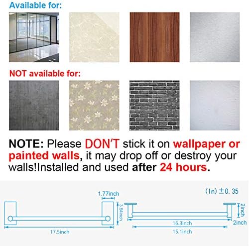 NearMoon Self-Adhesive Bathroom Towel Bar