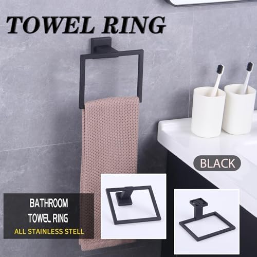 GERZWY Modern Rust-Resistant Towel Holder
