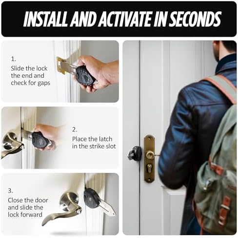Guard Dog Security Blocklock Portable Door Lock for Travelers Safe Durable and Easy to Use