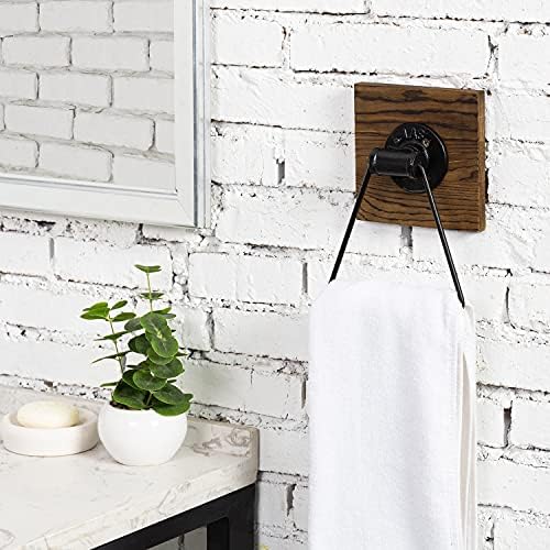 Sturdy Towel Holder with Rustic Design for Bathroom Kitchen
