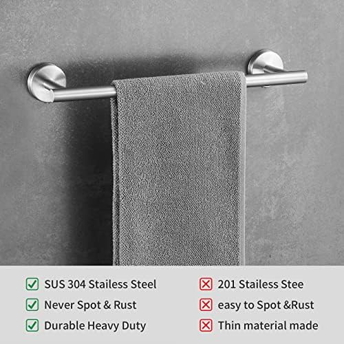 Hinmood Complete 10-Piece Bathroom Hardware Kit Durable Trends for Modern Bathrooms