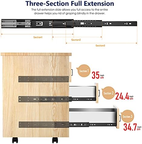 Ravinte Drawer Slide Set