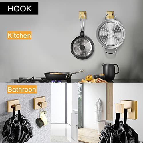 TNOMS 5-Piece Bathroom Hardware Set